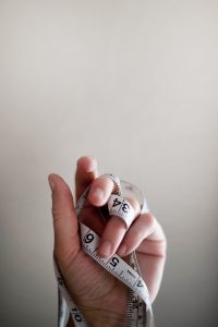 Weight loss - tape measure